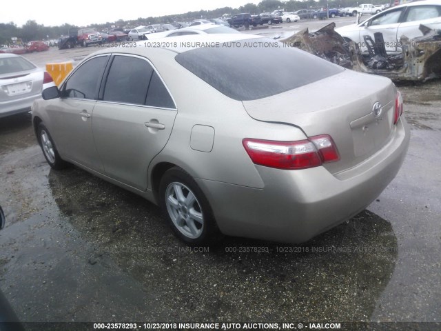 4T1BE46KX9U831159 - 2009 TOYOTA CAMRY SE/LE/XLE ოქროსფერი ფოტო 3