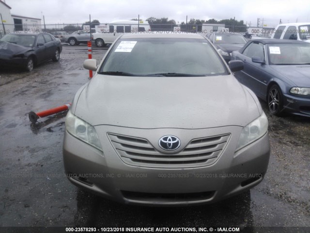 4T1BE46KX9U831159 - 2009 TOYOTA CAMRY SE/LE/XLE ოქროსფერი ფოტო 6