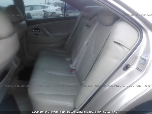 4T1BE46KX9U831159 - 2009 TOYOTA CAMRY SE/LE/XLE ოქროსფერი ფოტო 8