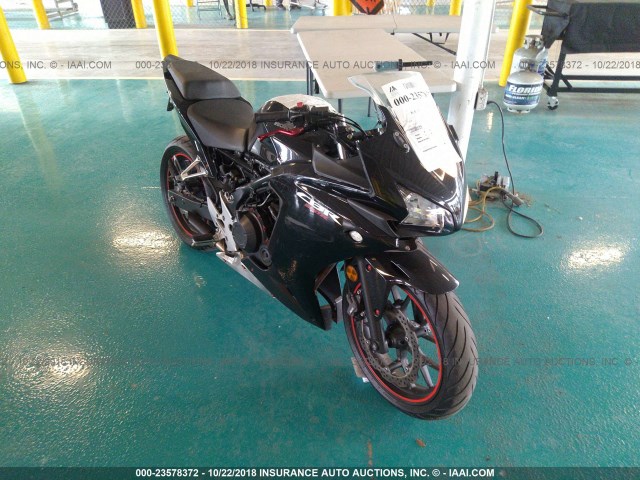 MLHPC4467E5101927 - 2014 HONDA CBR500 R BLACK photo 1