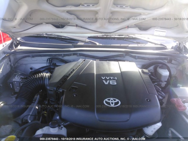 5TEUU42N28Z520069 - 2008 TOYOTA TACOMA ACCESS CAB Silber Foto 10