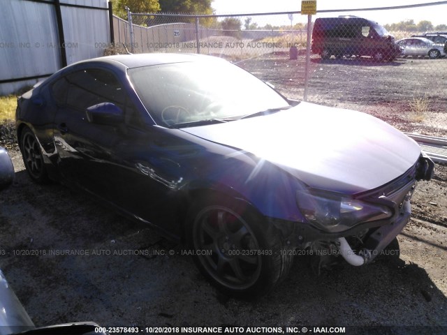 JF1ZNAA19E9700596 - 2014 TOYOTA SCION FR-S BLUE photo 1