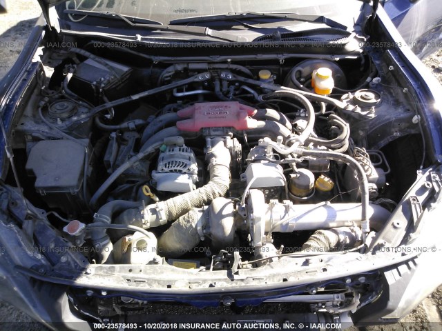 JF1ZNAA19E9700596 - 2014 TOYOTA SCION FR-S BLUE photo 10