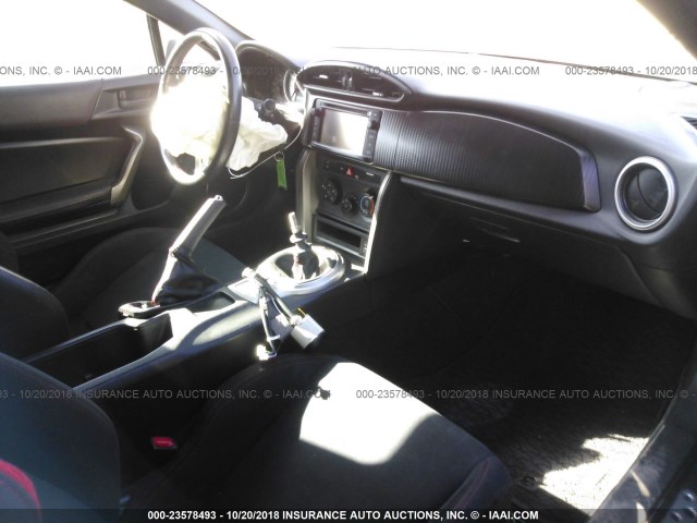 JF1ZNAA19E9700596 - 2014 TOYOTA SCION FR-S BLUE photo 5