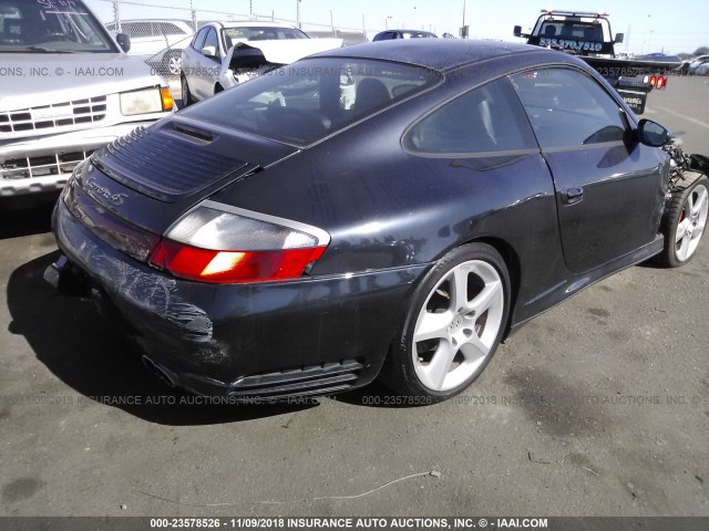 WP0AA29994S622380 - 2004 PORSCHE 911 Dark Blue photo 4