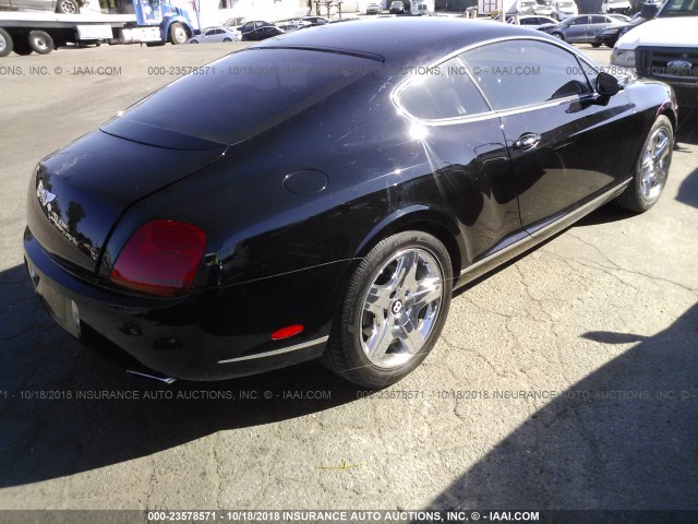 SCBCR63W15C025049 - 2005 BENTLEY CONTINENTAL GT BLACK photo 4