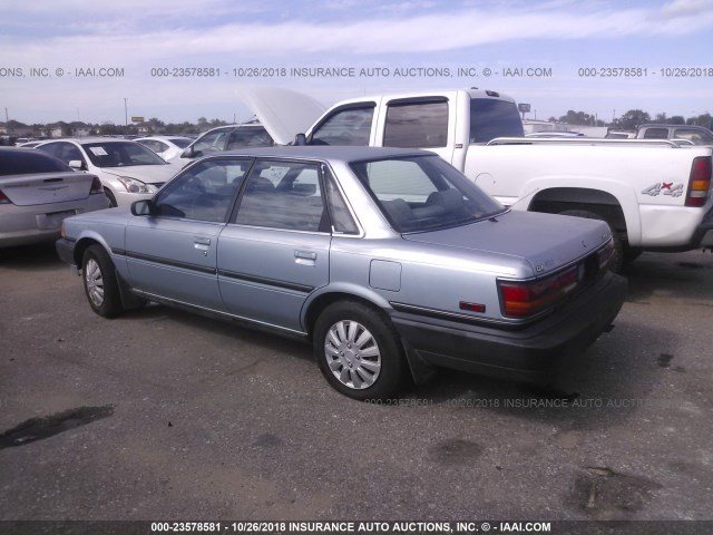 4T1SV21E4LU210867 - 1990 TOYOTA CAMRY DLX BLUE photo 3