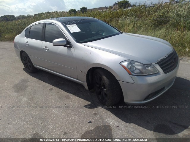 JNKAY01E56M109285 - 2006 INFINITI M35 SPORT SILVER photo 1