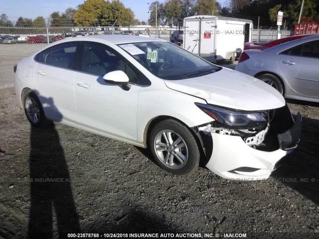 1G1BE5SM5H7103353 - 2017 CHEVROLET CRUZE LT WHITE photo 1