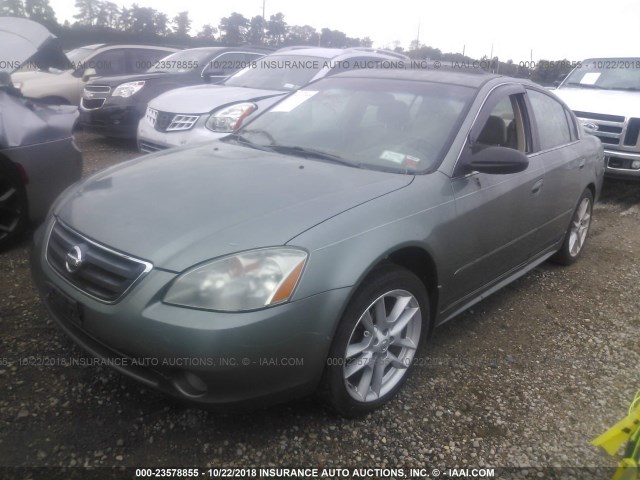 1N4BL11DX3C188686 - 2003 NISSAN ALTIMA SE GREEN photo 2