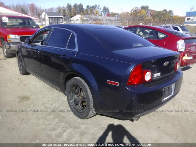 1G1ZC5EB3AF239765 - 2010 CHEVROLET MALIBU 1LT 蓝色 照片 3