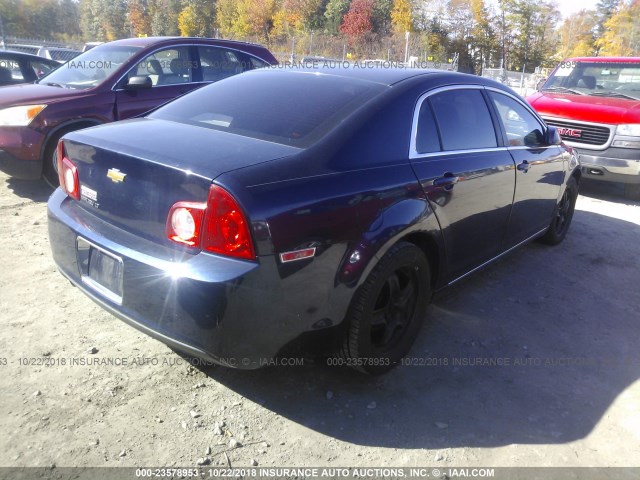 1G1ZC5EB3AF239765 - 2010 CHEVROLET MALIBU 1LT 蓝色 照片 4