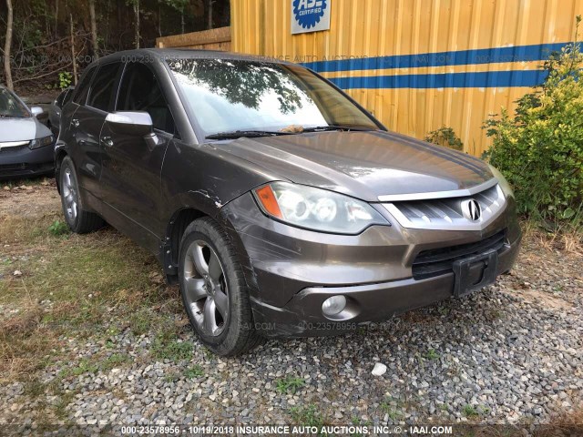 5J8TB18598A002429 - 2008 ACURA RDX TECHNOLOGY GRAY photo 1