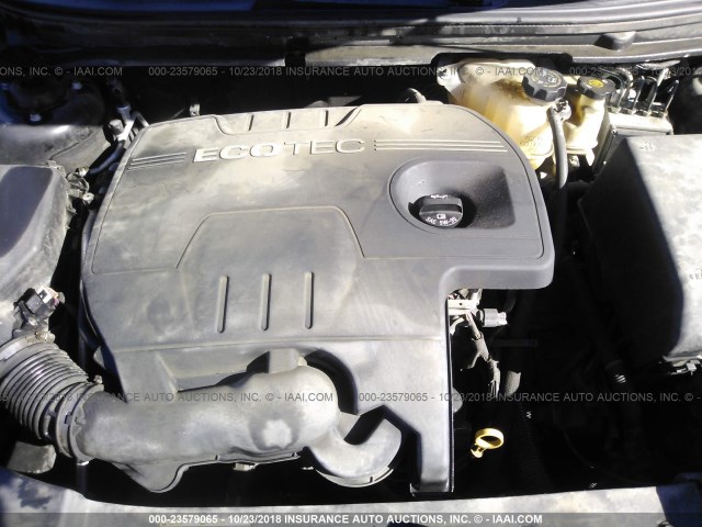 1G1ZH57B294222154 - 2009 CHEVROLET MALIBU 1LT BLACK photo 10