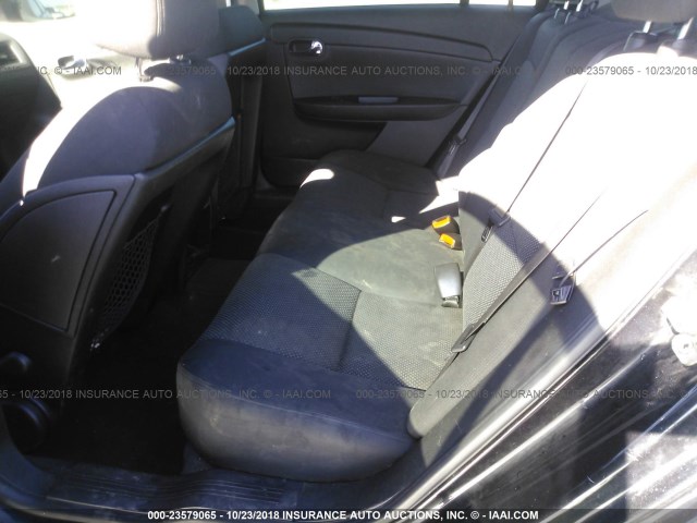 1G1ZH57B294222154 - 2009 CHEVROLET MALIBU 1LT BLACK photo 8