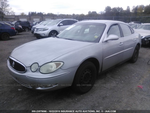 2G4WC582261232256 - 2006 BUICK LACROSSE CX SILVER photo 2