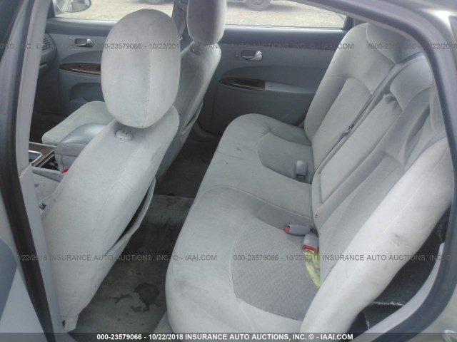 2G4WC582261232256 - 2006 BUICK LACROSSE CX SILVER photo 8