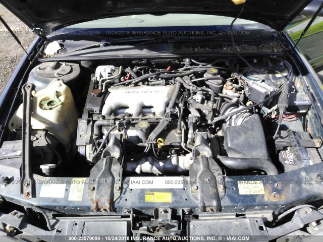 1G3WH52M5VF307961 - 1997 OLDSMOBILE CUTLASS SUPREME SL 绿色 照片 10