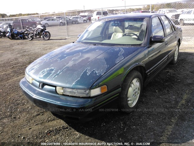 1G3WH52M5VF307961 - 1997 OLDSMOBILE CUTLASS SUPREME SL 绿色 照片 2