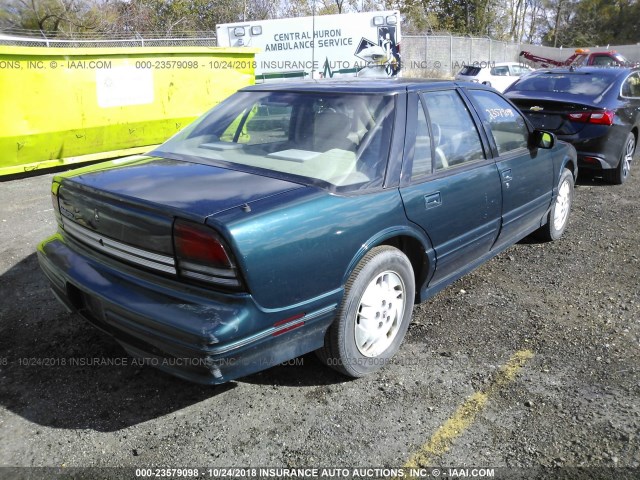 1G3WH52M5VF307961 - 1997 OLDSMOBILE CUTLASS SUPREME SL 绿色 照片 4