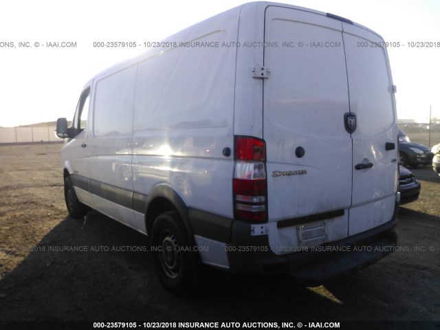 WD0PE745885330344 - 2008 DODGE 2500 SPRINTER 2500 WHITE photo 3