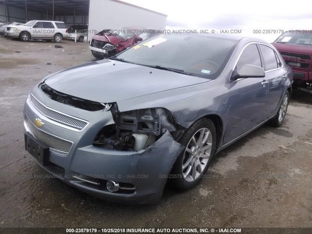 1G1ZK57B49F212439 - 2009 CHEVROLET MALIBU LTZ 浅蓝色 照片 2