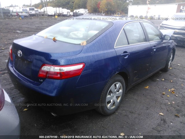 4T1BK46K39U078583 - 2009 TOYOTA CAMRY SE/LE/XLE 蓝色 照片 4