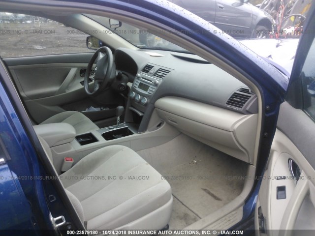 4T1BK46K39U078583 - 2009 TOYOTA CAMRY SE/LE/XLE 蓝色 照片 5