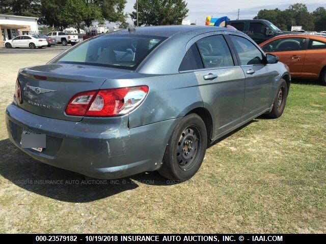 1C3LC46K18N287646 - 2008 CHRYSLER SEBRING LX BLUE photo 4