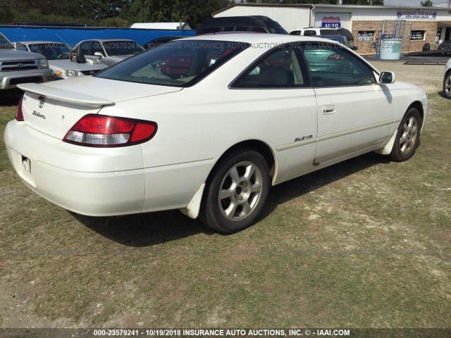 2T1CF22P0XC184650 - 1999 TOYOTA CAMRY SOLARA SE/SLE Ağ foto 4