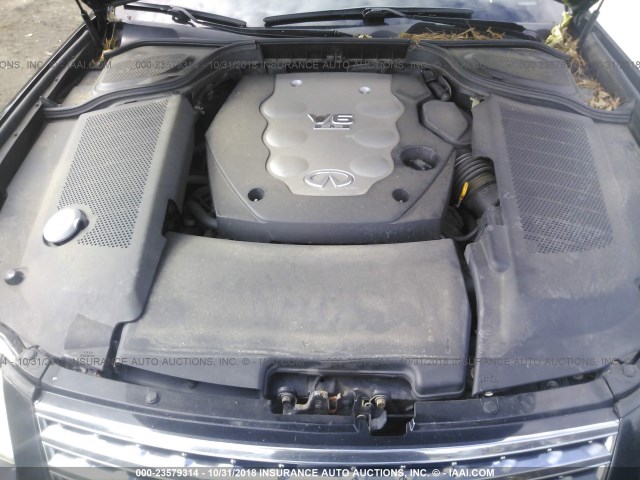 JNKAY01F47M451711 - 2007 INFINITI M35 SPORT BLACK photo 10