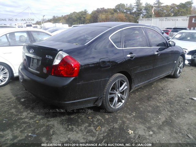 JNKAY01F47M451711 - 2007 INFINITI M35 SPORT BLACK photo 4