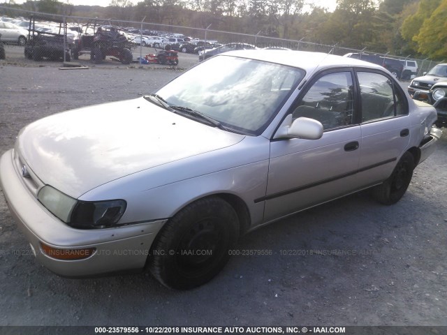 1NXBB02E0VZ531240 - 1997 TOYOTA COROLLA DX TAN photo 2