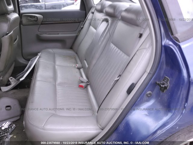 2G1WF52E839235215 - 2003 CHEVROLET IMPALA BLUE photo 8