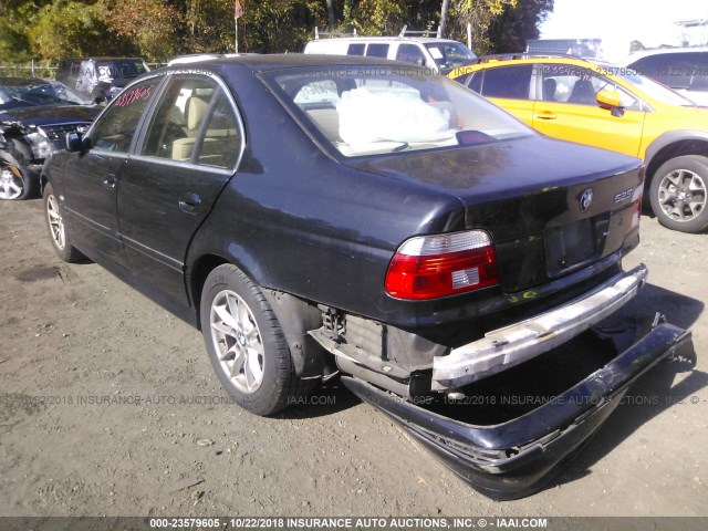 WBADT43403G035466 - 2003 BMW 525 I AUTOMATIC BLACK photo 3