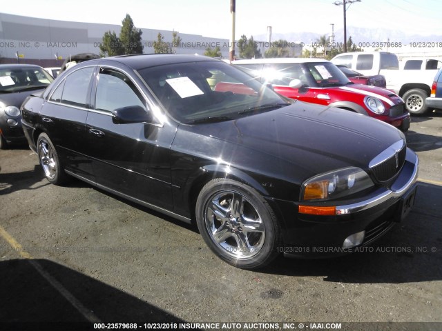 1LNHM86S42Y714227 - 2002 LINCOLN LS BLACK photo 1