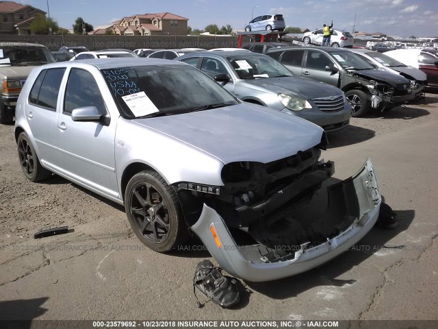 9BWFL61J544005422 - 2004 VOLKSWAGEN GOLF GL SILVER photo 1