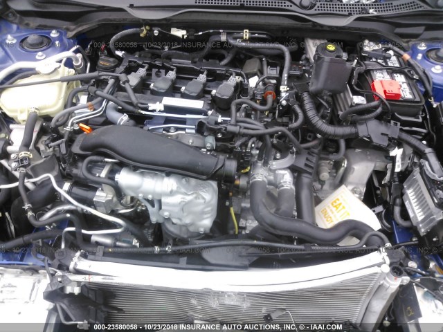 2HGFC3A56JH751213 - 2018 HONDA CIVIC SI BLUE photo 10