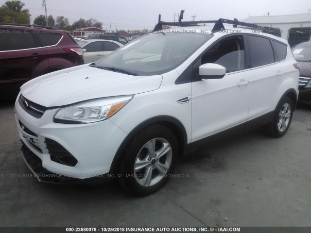 1FMCU0GX4FUA94319 - 2015 FORD ESCAPE SE WHITE photo 2