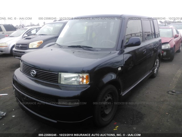 JTLKT324840143743 - 2004 TOYOTA SCION XB Dəniz mavisi foto 2
