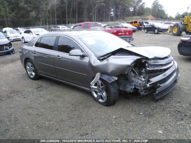 1G1ZC5EBXAF212742 - 2010 CHEVROLET MALIBU 1LT BROWN photo 1