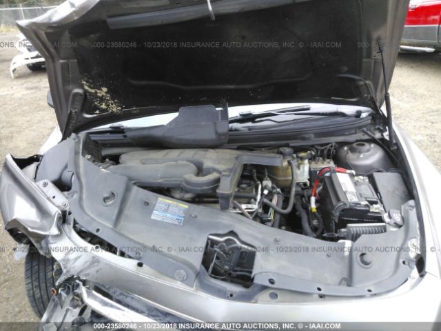 1G1ZC5EBXAF212742 - 2010 CHEVROLET MALIBU 1LT BROWN photo 10