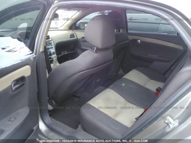 1G1ZC5EBXAF212742 - 2010 CHEVROLET MALIBU 1LT BROWN photo 8