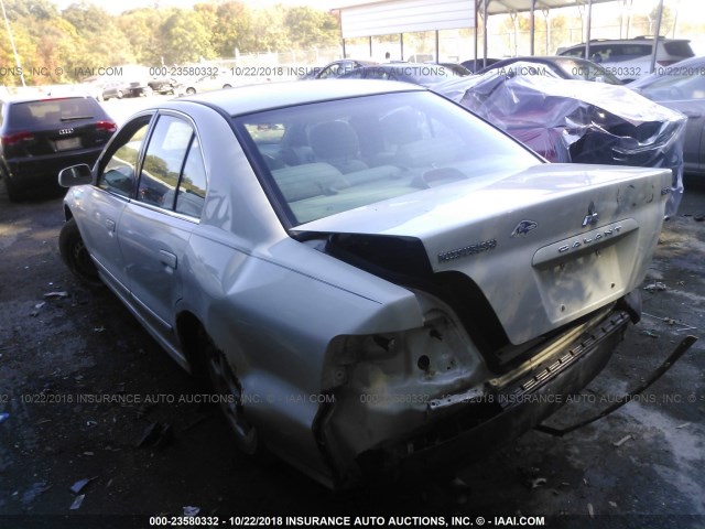 4A3AA46GX2E031014 - 2002 MITSUBISHI GALANT ES/LS CREAM photo 3