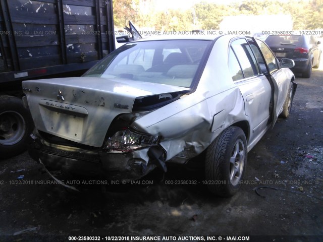 4A3AA46GX2E031014 - 2002 MITSUBISHI GALANT ES/LS CREAM photo 6