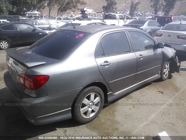 1NXBR32EX7Z823946 - 2007 TOYOTA COROLLA CE/LE/S GRAY photo 4