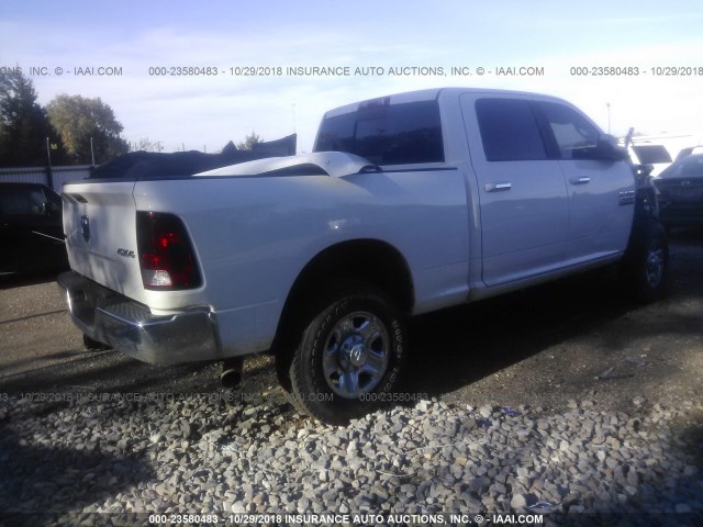 3C6UR5DLXJG245594 - 2018 RAM 2500 SLT WHITE photo 4