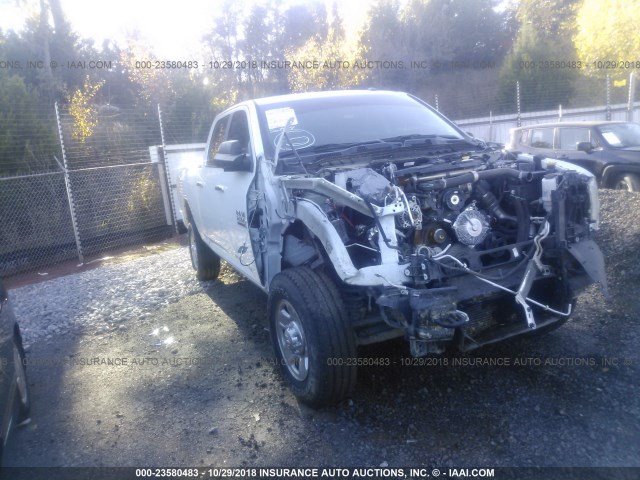 3C6UR5DLXJG245594 - 2018 RAM 2500 SLT WHITE photo 6