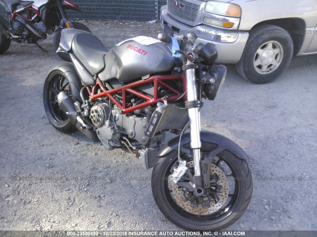 ZDM1RB5T37B099571 - 2007 DUCATI MONSTER S4R GRAY photo 1