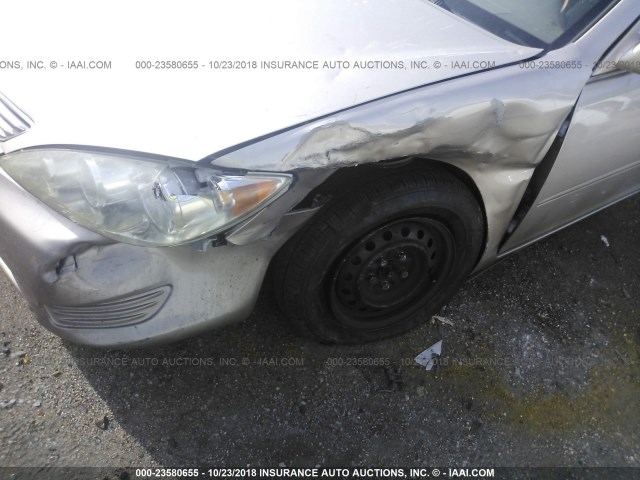 4T1BE32K76U729992 - 2006 TOYOTA CAMRY LE/XLE/SE GOLD photo 6